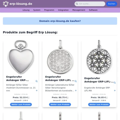 Screenshot erp-lösung.de
