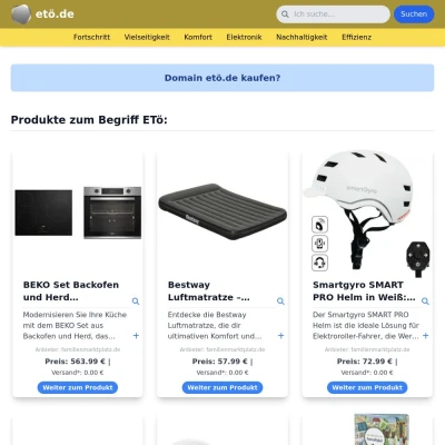 Screenshot etö.de