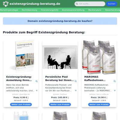 Screenshot existenzgründung-beratung.de