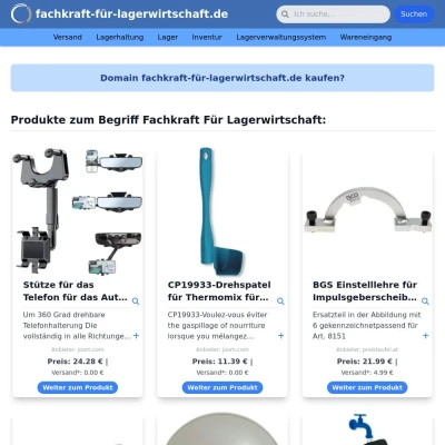 Screenshot fachkraft-für-lagerwirtschaft.de