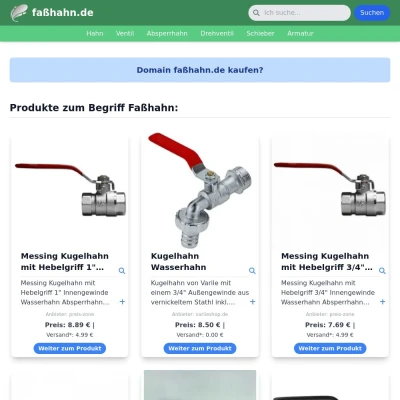 Screenshot faßhahn.de