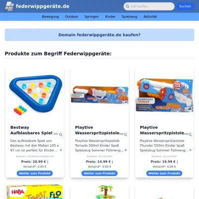 Screenshot federwippgeräte.de