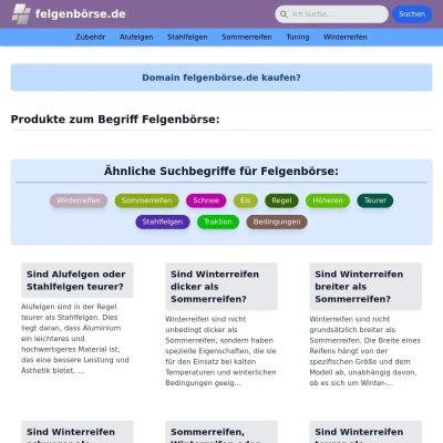 Screenshot felgenbörse.de