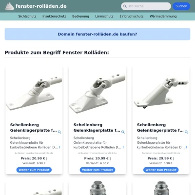 Screenshot fenster-rolläden.de