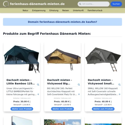 Screenshot ferienhaus-dänemark-mieten.de