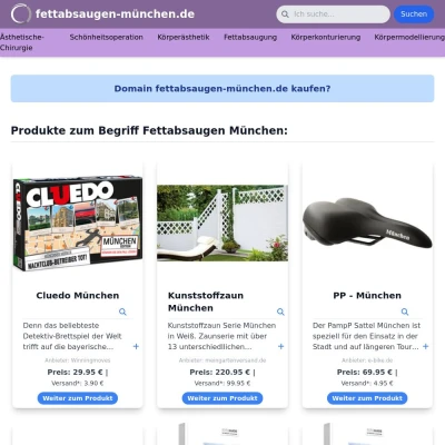 Screenshot fettabsaugen-münchen.de