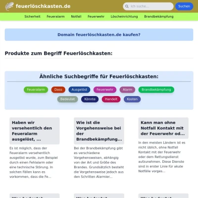 Screenshot feuerlöschkasten.de