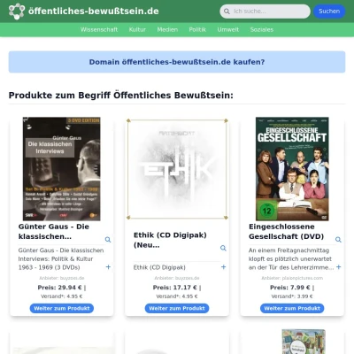 Screenshot öffentliches-bewußtsein.de