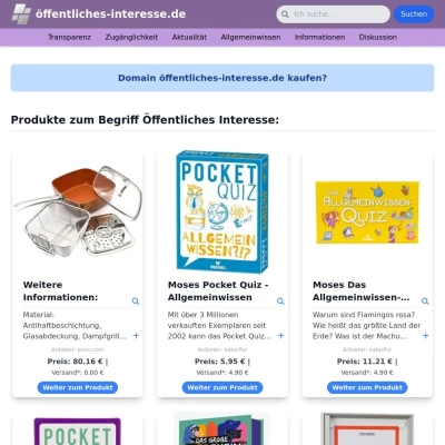 Screenshot öffentliches-interesse.de
