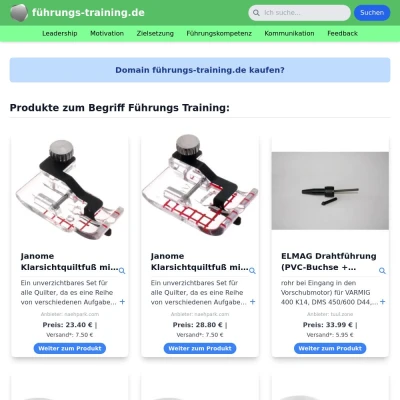 Screenshot führungs-training.de