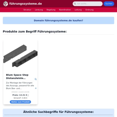 Screenshot führungssysteme.de