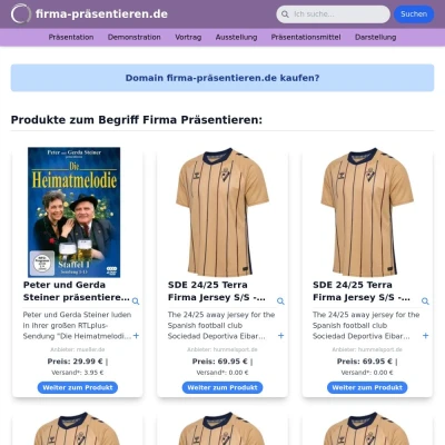 Screenshot firma-präsentieren.de