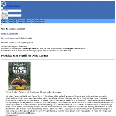 Screenshot fit-ohne-geräte.de