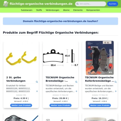 Screenshot flüchtige-organische-verbindungen.de