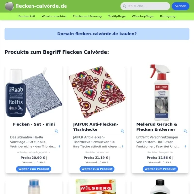 Screenshot flecken-calvörde.de