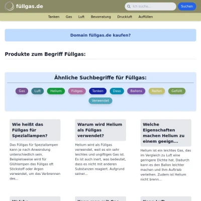 Screenshot füllgas.de