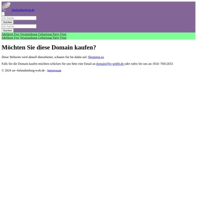 Screenshot fünfundsiebzig.de