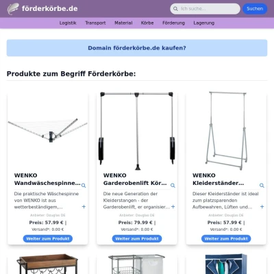 Screenshot förderkörbe.de