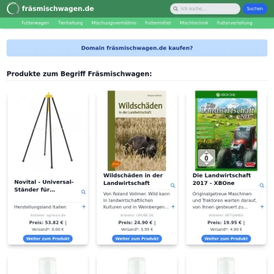 Screenshot fräsmischwagen.de