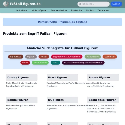 Screenshot fußball-figuren.de
