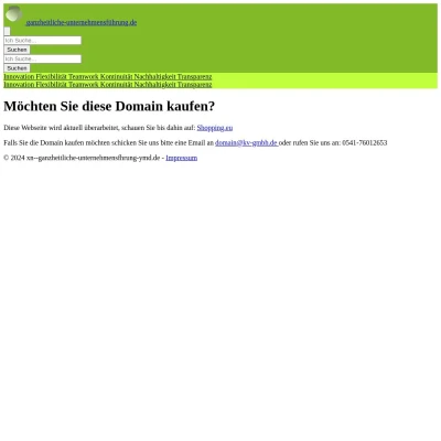 Screenshot ganzheitliche-unternehmensführung.de