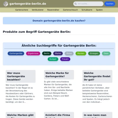 Screenshot gartengeräte-berlin.de