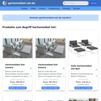 Screenshot gartenmöbel-set.de