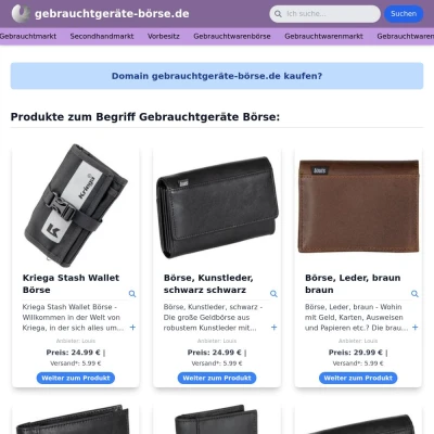 Screenshot gebrauchtgeräte-börse.de