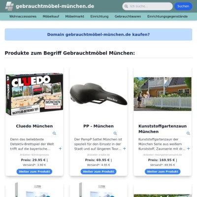 Screenshot gebrauchtmöbel-münchen.de