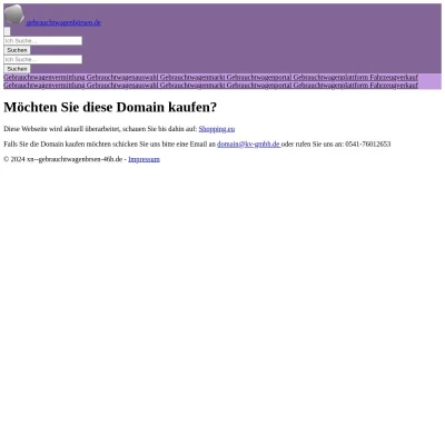 Screenshot gebrauchtwagenbörsen.de