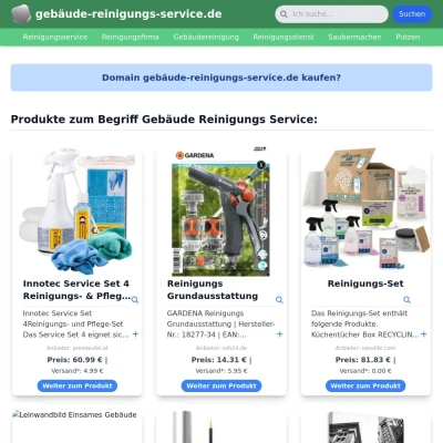 Screenshot gebäude-reinigungs-service.de