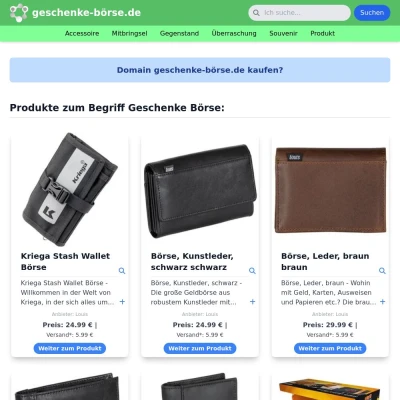 Screenshot geschenke-börse.de