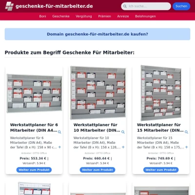 Screenshot geschenke-für-mitarbeiter.de