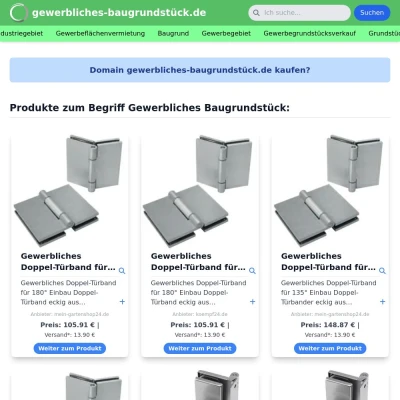 Screenshot gewerbliches-baugrundstück.de