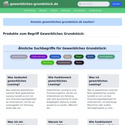 Screenshot gewerbliches-grundstück.de