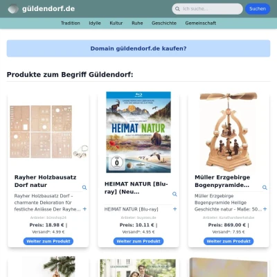 Screenshot güldendorf.de