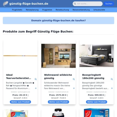 Screenshot günstig-flüge-buchen.de