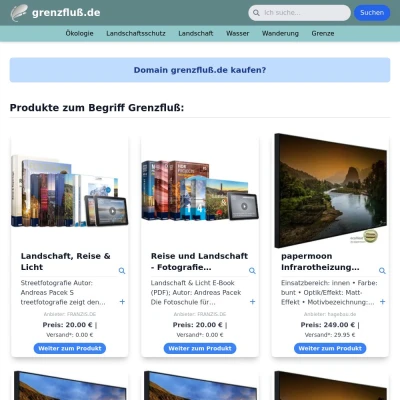 Screenshot grenzfluß.de