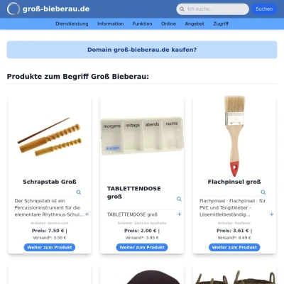 Screenshot groß-bieberau.de