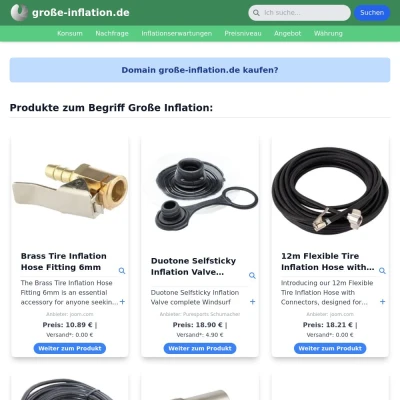 Screenshot große-inflation.de