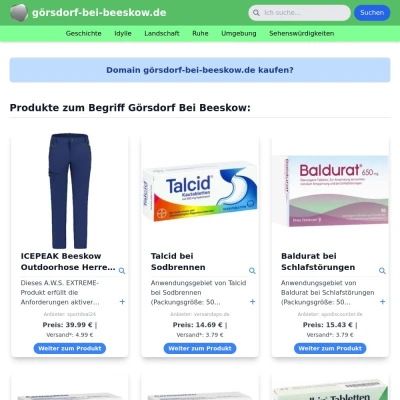 Screenshot görsdorf-bei-beeskow.de