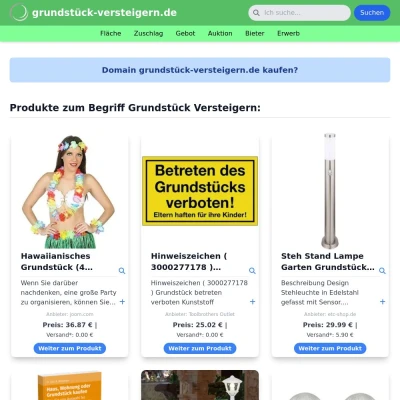 Screenshot grundstück-versteigern.de