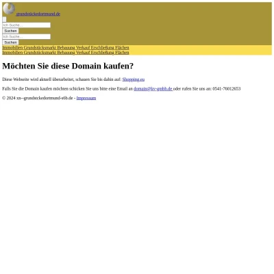 Screenshot grundstückedortmund.de