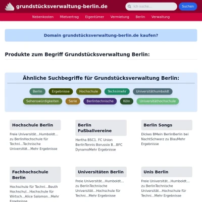 Screenshot grundstücksverwaltung-berlin.de