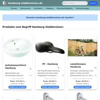 Screenshot hamburg-städtereisen.de