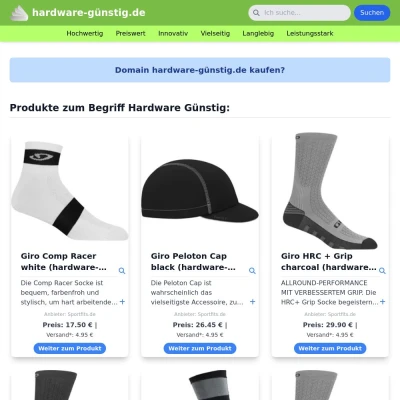 Screenshot hardware-günstig.de