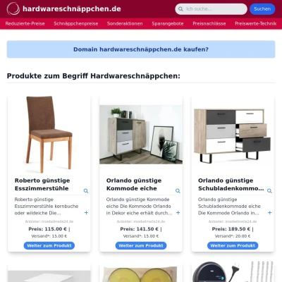 Screenshot hardwareschnäppchen.de