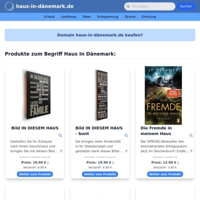 Screenshot haus-in-dänemark.de