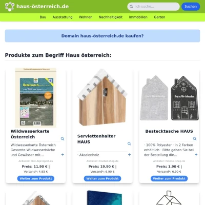 Screenshot haus-österreich.de