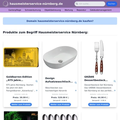 Screenshot hausmeisterservice-nürnberg.de